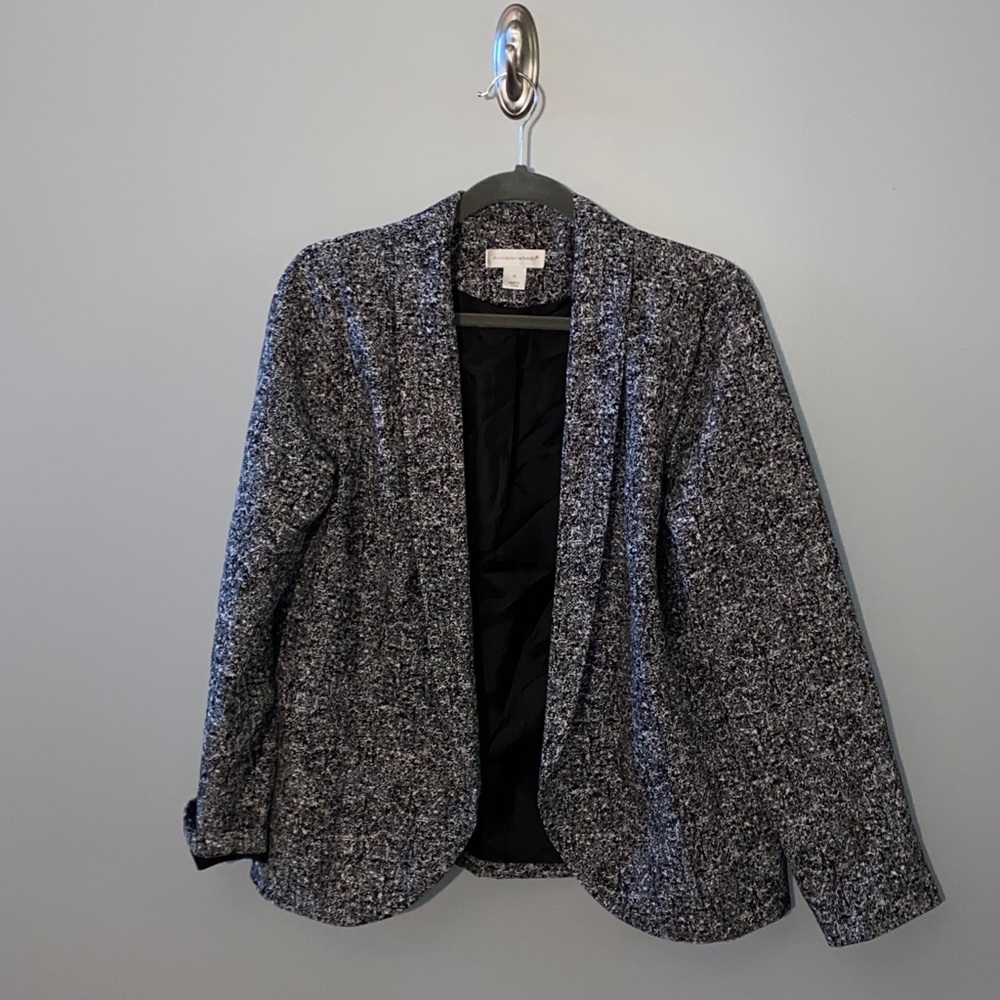 SPECKLED PATTERN MEDIUM BLAZER